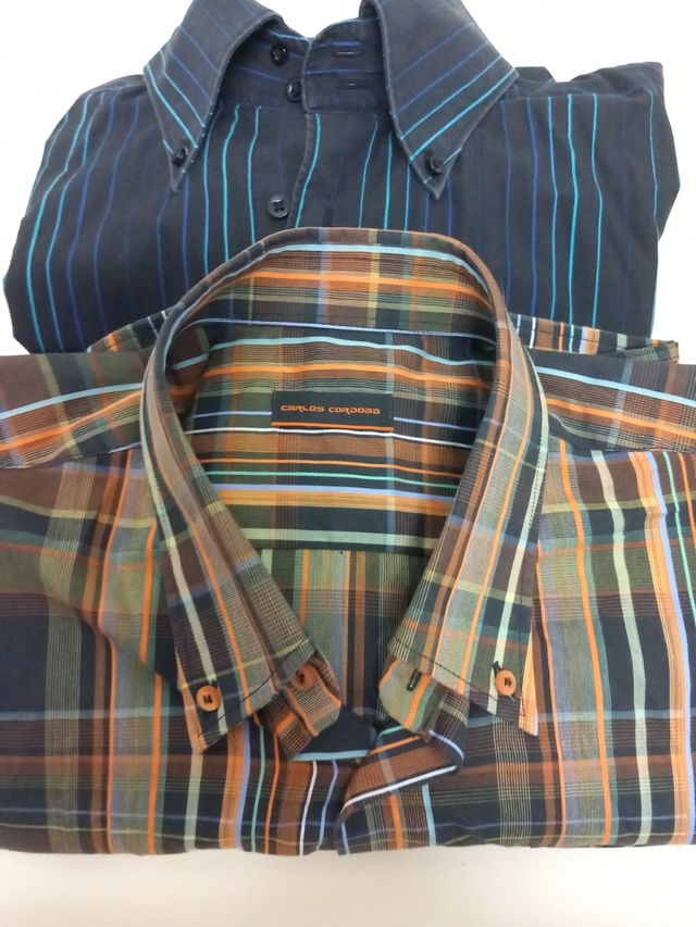 OCASION LOTE DE 2 CAMISAS DE MANGA LARGA