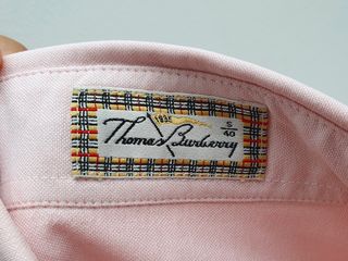CAMISA THOMAS BURBERRY CHICA TALLA S OXFORD ROSA