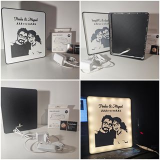 LIGHT BOX LÁMPARA LED PERSONALIZADA REGALO