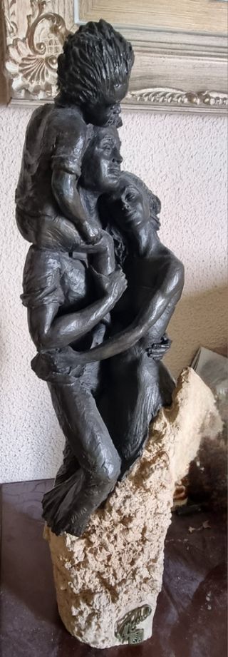 Escultura original  bronce  ManueVidal torrents fi