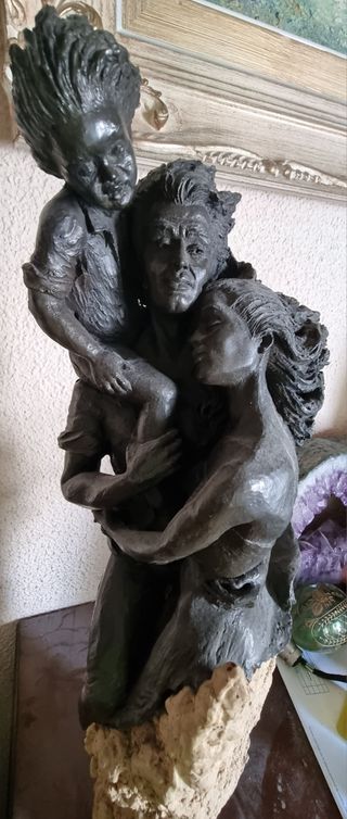 Escultura original  bronce  ManueVidal torrents fi