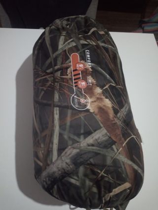 saco de dormir camuflaje