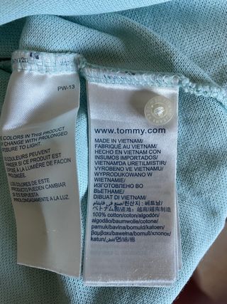 Polo tommy hilfiger mujer