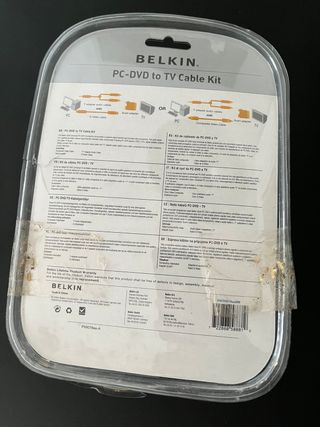 Cable PC-DVD to TV Cable Kit Belkin