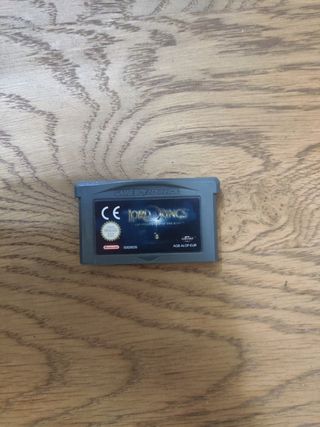 ESDLA La comunidad del Anillo Game Boy Advance 