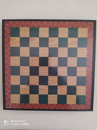 JUEGO AJEDREZ Y DAMAS.(NUEVO)