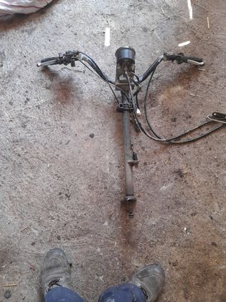 manillar completo más marcador barra de dirección 