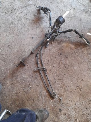 manillar completo más marcador barra de dirección 