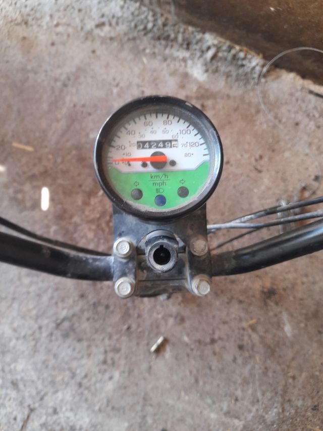 manillar completo más marcador barra de dirección