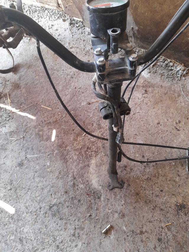 manillar completo más marcador barra de dirección