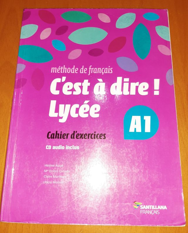 Libro Ejercicios Bachillerato Francés A1