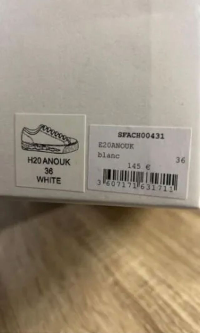 Zapatos Sandro Paris 35-36/22-23 cm. 