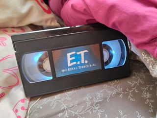 lampara VHS E.T el extraterrestre 👾👽con caja !!