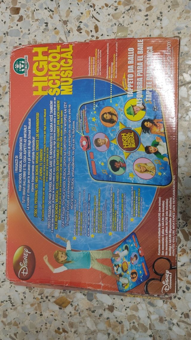 Alfombra de baile High School Musical Disney 