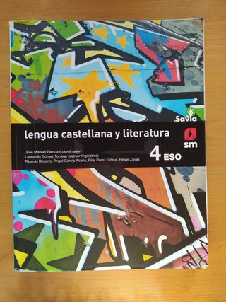LENGUA 4º ESO SM SAVIA ISBN 9788467586947