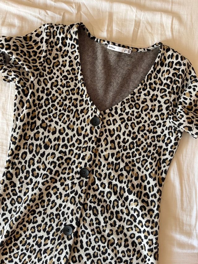 Vestido leopardo Lefties