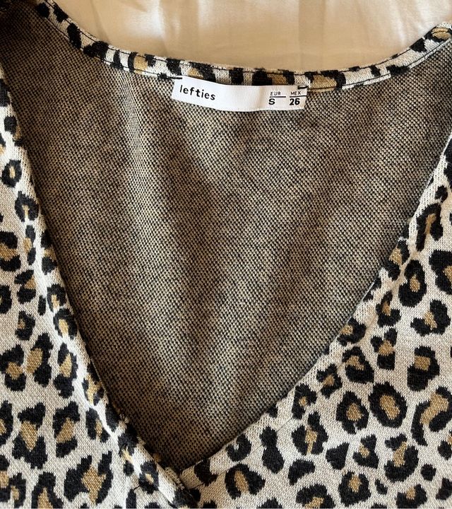 Vestido leopardo Lefties