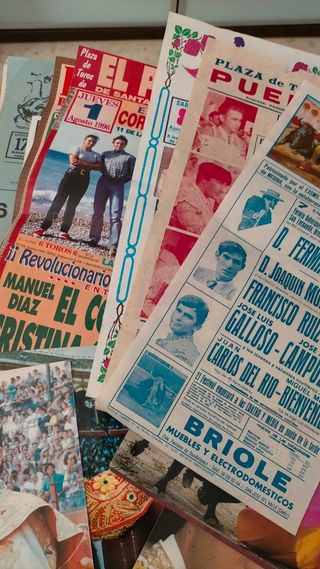 carteles y postales taurinas
