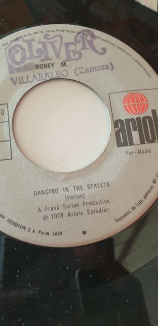 Disco de vinilo Boney M.