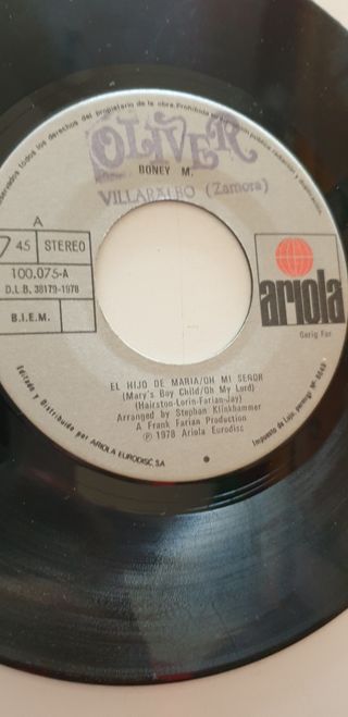 Disco de vinilo Boney M.