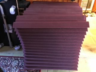 12 Paneles de absorción acústica 60x60