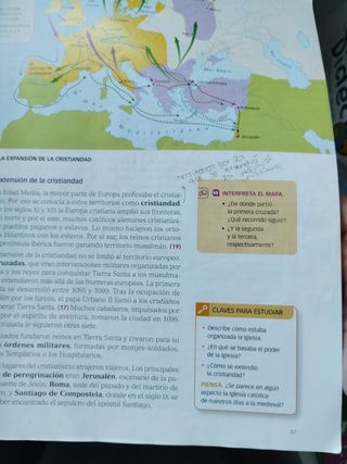 Geografía e Historia, 2 ESO