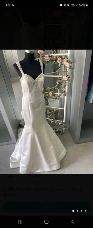 Vestido de Novia Fran Rivera