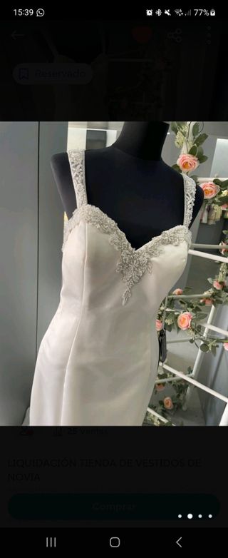 Vestido de Novia Fran Rivera