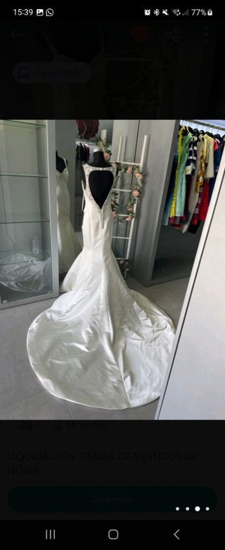 Vestido de Novia Fran Rivera