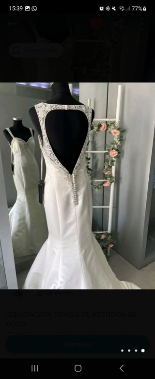 Vestido de Novia Fran Rivera