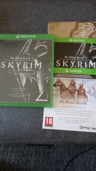 The Elder scrolls V Skyrim edición especial Xbox 