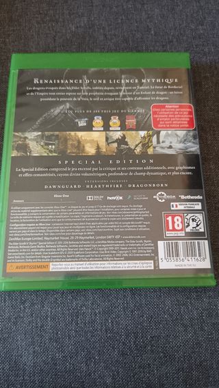 The Elder scrolls V Skyrim edición especial Xbox 