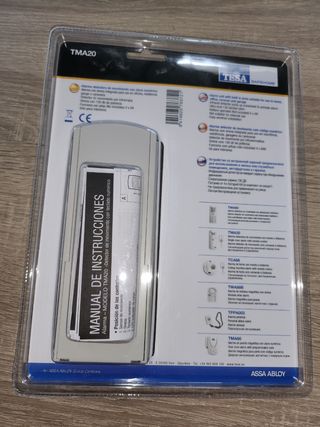 Alarma detectora de movimiento con clave numérica