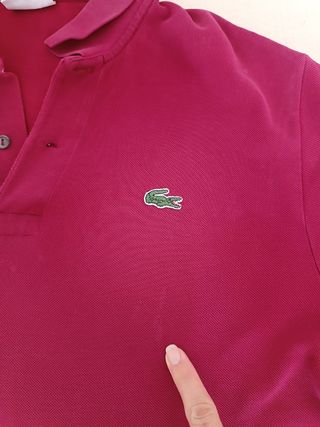 Polo Lacoste unisex manga corta 