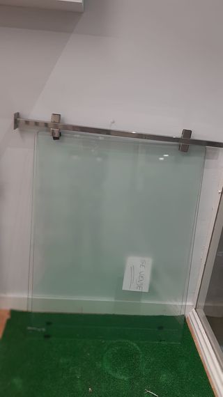 Valla de vidrio para local comercial