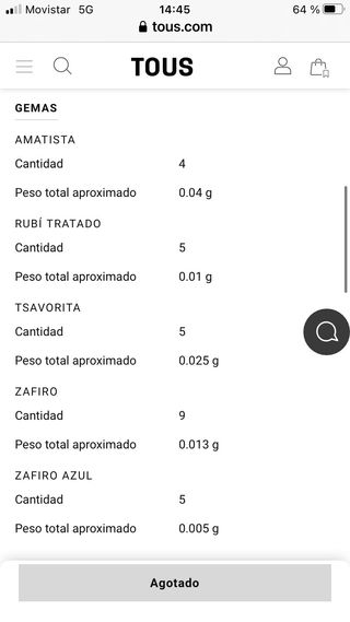Gargantilla forma de estrella oro
