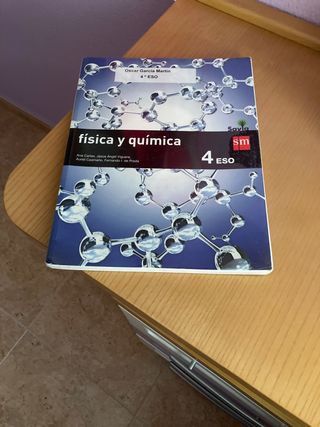 Libro de física y química de 4 de la eso