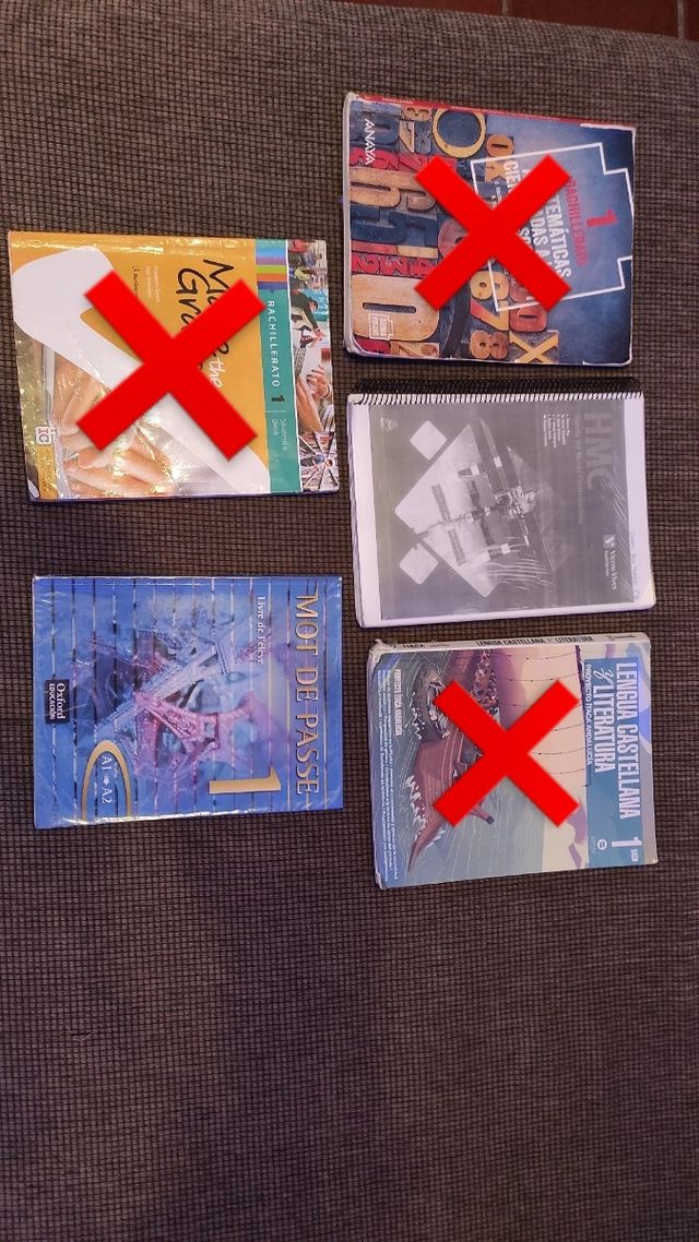 Libros 1° Bachillerato