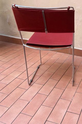 Sedie Delfina di Enzo Mari per Driade, anni '70