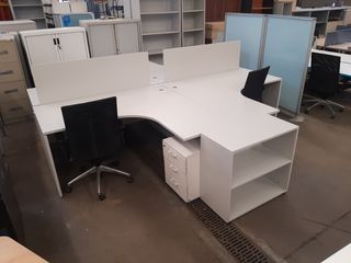 Isla Mesa operativa OFITRES bench 4 Plazas (MB12)