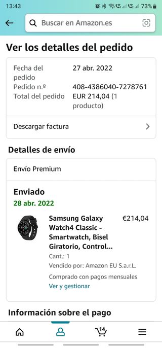 Samsung Galaxy Watch4  classic