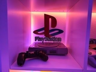 Letrero Play Station Grande