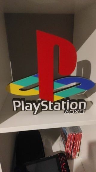 Letrero Play Station Grande