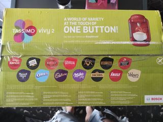 Cafetera Bosch Tassimo Vivy 2 Roja – como nueva