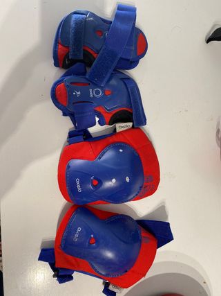 Conjunto infantil patines linea + protecciones