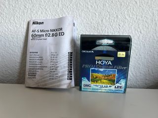 Objetivo Nikon 60mm 2.8