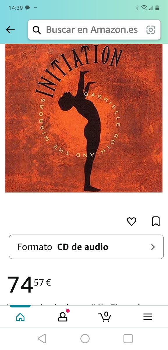 CD Initiation Gabrielle Roth & The Mirrors