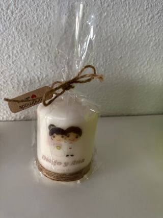 Detalles Para eventos en cera de soja .