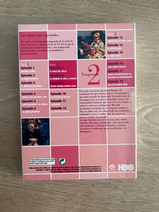 Sexo en Nueva York Segunda tenporada