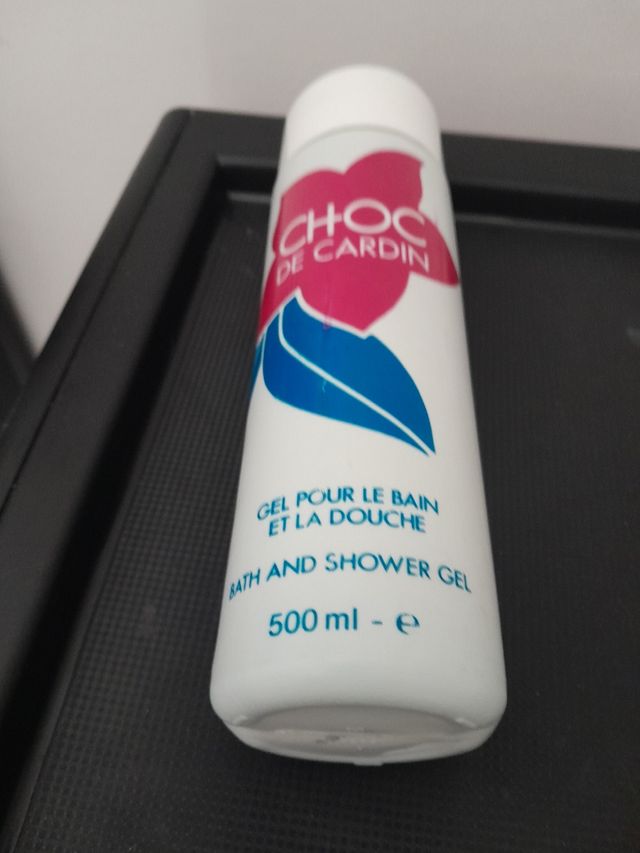 choc de cardin gel douche 500ml vintage raro